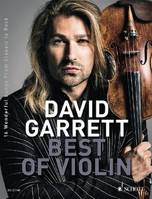 David Garrett Best Of Violin, 16 Wonderful Songs from Classic to Rock. violin and piano accompaniment.