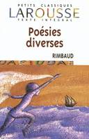 Poésies diverses, poésie