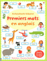 Premiers mots en anglais - Autocollants Usborne