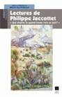 Lectures de Philippe Jaccottet, 