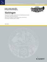 Säckingen, pour 6 trompettes et timbales (et cymbales cloutées). op. 103 f. brass instruments, timpani and cymbal. Partition.