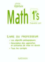 Math, 1re S, programme 2001