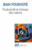 Productivité et richesse des nations