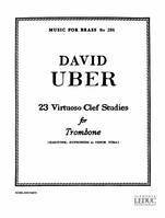 23 Virtuoso clef studies
