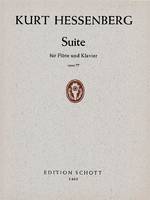 Suite, op. 77. flute and piano.