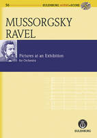 Tableaux d'une exposition, Instrumentation de Maurice Ravel. orchestra. Partition d'étude.