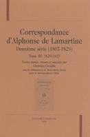 Tome III, 1820-1823, Correspondance d'Alphonse de Lamartine - deuxième série, 1807-1829, 1820-1823