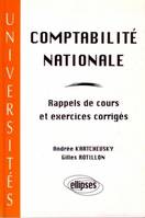 Comptabilité nationale - Rappels de cours et exercices corrigés, rappels de cours et exercices corrigés