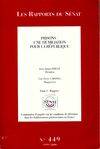 Impressions. 1999-2000 / Sénat., 449, Les Rapports du Sénat n° 449. Prisons, une humiliation pour la république Tome I : Rapport