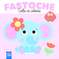 L'Eléphant - Fastoche colle et colorie