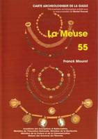 Carte archéologique de la Gaule. [Nouvelle série], 55, Carte archéologique de la Gaule, 55. Meuse