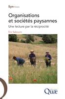 Organisation et sociétés paysannes, Une lecture par la récciprocité