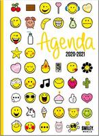 Smiley émoticônes / agenda 2020-2021