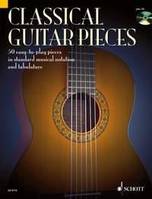 Classical Guitar Pieces, 49 easy-to-play pieces, in standard musical notation and tabulature. guitar.