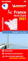 Carte Nationale France Nord-Ouest 2021