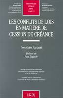 les conflits de lois en matière de cessions de créance et opérations analogues