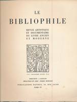 Le bibliophile. Revue artistique et documentaire du livre ancien et moderne. N°2 de 1933