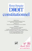 Revue française de droit constitutionnel 2011...