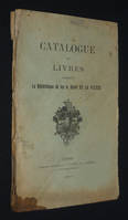 Catalogue des livres composant la Bibliothèque de feu le Baron de la Plesse, dont la vente aux enchères aura lieu du samedi 29 mai au vendredi 11 juin 1915