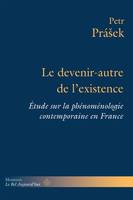 Le devenir-autre de l'existence, Étude sur la phénoménologie contemporaine en France