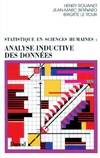Statistiques En Sciences Humaines. Analyse Inductive Des Donnees, analyse inductive des données