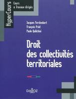 DROIT DES COLLECTIVITES TERRITORIALES : HYPERCOURS