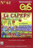 Le CAPEPS / se préparer aux épreuves écrites et orales, se préparer aux épreuves écrites et orales