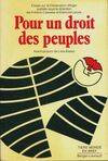 Pour un droit des peuples : Essais sur la déclaration d'Alger, essais sur la 