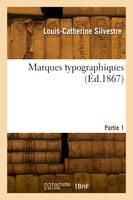 Marques typographiques. Partie 1