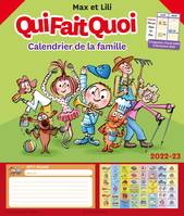 CALENDRIER DE LA FAMILLE 2022 2023