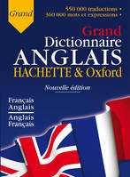 Grand Dictionnaire ANGLAIS HACHETTE & Oxford, français-anglais, anglais-français