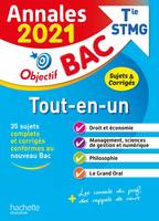 Tout-en-un, bac STMG / annales 2021