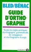 Guide d'orthographe