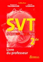 SVT sciences de la vie et de la terre- 2de - livre du professeur