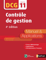 Contrôle de gestion - DCG 11- Manuel et applications, Format : ePub 3