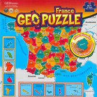 GEOPUZZLE FRANCE DEPARTEMENTALE - 94 pièces (FR) 438X438