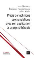 Précis de technique psychanalytique, Avec son application à la psychothérapie