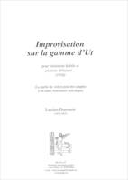 Improvisation sur la gamme d’ut, pour violoniste habile et pianiste débutant…