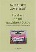 L'Histoire de ma machine à écrire