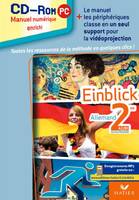 Einblick Allemand 2de éd. 2010, Pack de 3 CD ROM manuel numérique enrichi version utilisateur