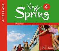 New Spring 4e LV1 - Anglais - 4 CD audio classe - Edition 2008, 3095561957327