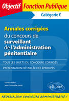 Annales corrigées du concours de surveillant de l'administration pénitentiaire