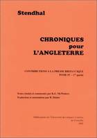 4, Chroniques pour l'Angleterre. Tome IV : 1824-1825