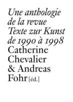 Une anthologie de la revue Texte zur Kunst de 1990 à 1998