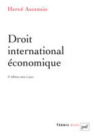 Droit international économique