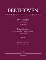 Three Sonates For Pianoforte, WoO 47 Kurfürsten Sonatas