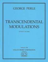 Transcendental Modulations, for orchestra. orchestra. Partition d'étude.