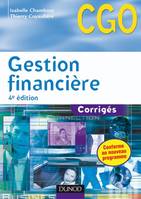 Gestion financière - 4ème édition - Corrigés, corrigés