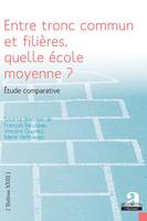 Entre tronc commun et filières, quelle école moyenne ?, Étude comparative