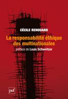 La responsabilité éthique des multinationales, Préface de Louis Schweitzer